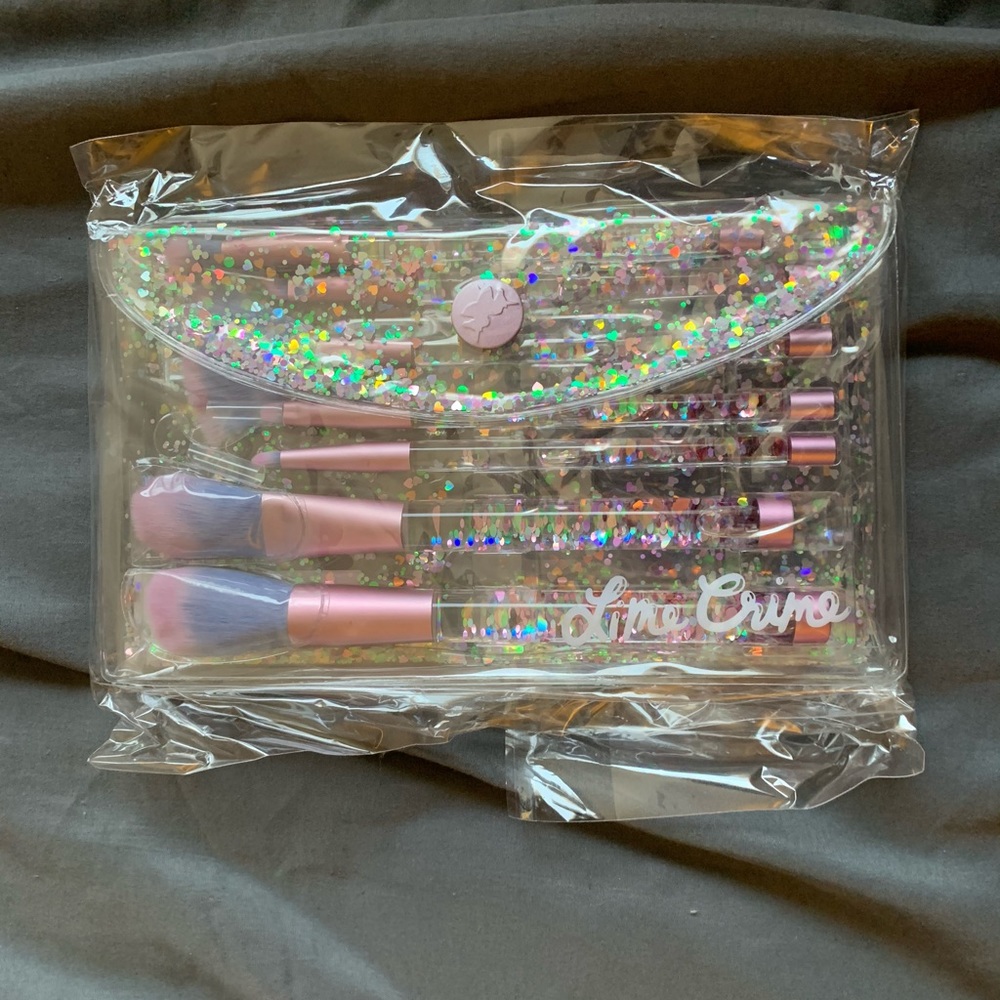 Lime Crime Aquarium Liquid Glitter Brushes